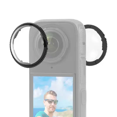 Zaštitnik objektiva od optičkog stakla za akcijsku kameru Insta360 X4 Providna