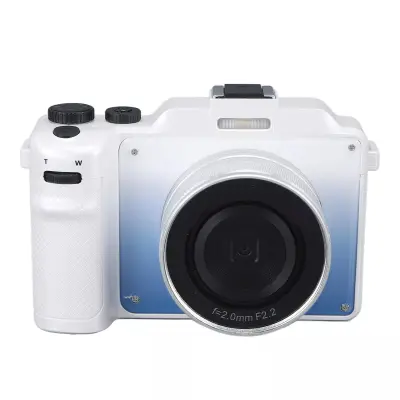 Digitalni fotoaparat 4K/48MP/18X digitalni zum/protiv podrhtavanja/automatsko fokusiranje/dvostruka kamera Bijela