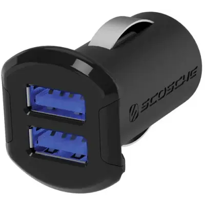 SCOSCHE ReVolt Dual auto punjač 2xUSB 12W malih dimenzija