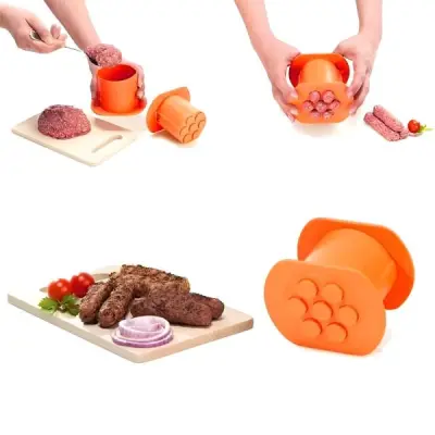 Stiskalnik za ćevapčiće, kalup za 7 komada, praktični aparat za oblikovanje mesa | CEVAPMAKER