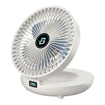 Prijenosni mini stolni USB ventilator s 3 brzine, oscilacijom od 120° i daljinskim upravljačem | AIRCOLIO