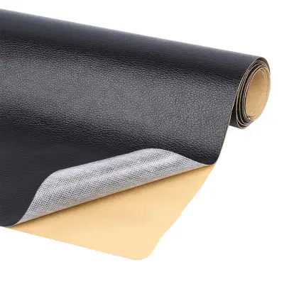 Samoljepljive zakrpe za popravak kože, komplet za kožna sjedala i namještaj (crna, 3×0,4 m) | LEATHERPATCH