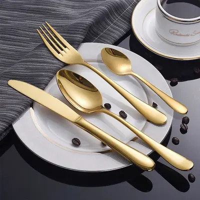 Komplet pribora za jelo 24 dijela od nehrđajućeg čelika za 6 osoba | LUXCUTLERY