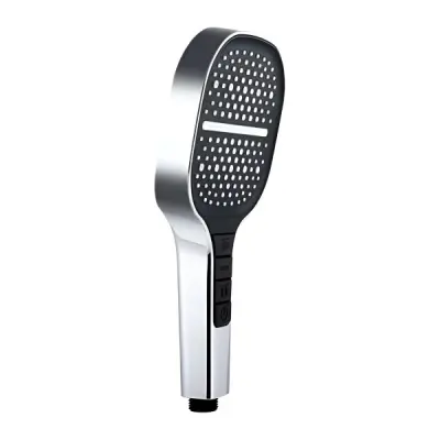 Tuš ručka srebrna 25x13 cm, masažni tuš sa spa efektom | MEGASHOWER