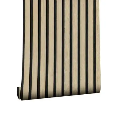 Samoljepljiva zidna naljepnica imitacija drva, vodootporna folija 300x45 cm za zidove i namještaj | LINEWALL