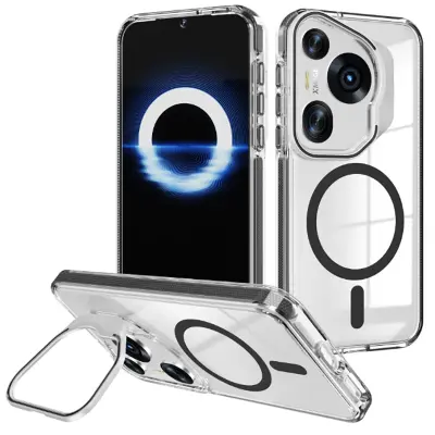 Futrola s magnetskim postoljem za Huawei Crna