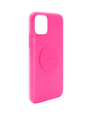 Maska za Apple iPhone 11 serija Icon od silikona s metalnom pločicom