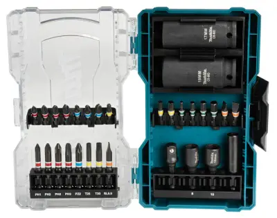 MAKITA SET NASADNIH KLJUČEVA I RUKAVACA, 30 kom.