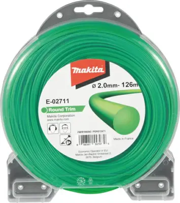 MAKITA okrugla najlonska zavojnica 2,0 mm/126 m