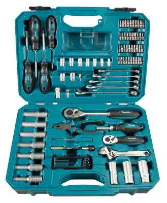 MAKITA SET PRIBORA I RUČNIH ALATA 87 kom.