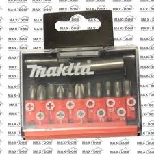 SET NASADNIH GLAVICA ZA MAKITA ŠRAFILE, 12 kom.