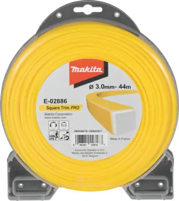 MAKITA NYLONSKA ŽICA Kvadrat "PRO" 3,0 mm/44 m