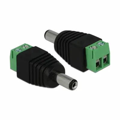 Delock DC 2.1/5.5 mm priključak za brzo spajanje 65396