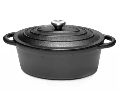 LONAC ZA PEČENJE OD LJEVANOG ČELIKA 6,4 L 33 cm BRUNBESTE BB-2651