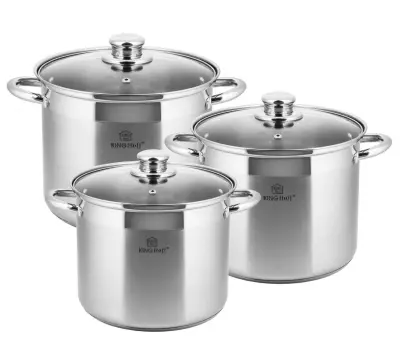 KINGHOFF SET KUHINJSKOG POSUĐA 6 DIOVA 11L/ 9L/ 7L KH-4311