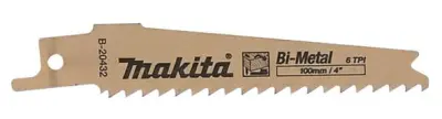 MAKITA LISTA ZA UBODNU PILU ZA BIM 100x0.9mm / 5 kom. DRVO S ČAVLIMA (10-50mm)