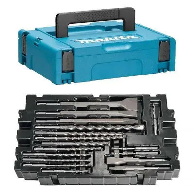 MAKITA SDS SDS BUŠILICE + DLETOVA 17 KOMADA U MAKPAC KUTIJI
