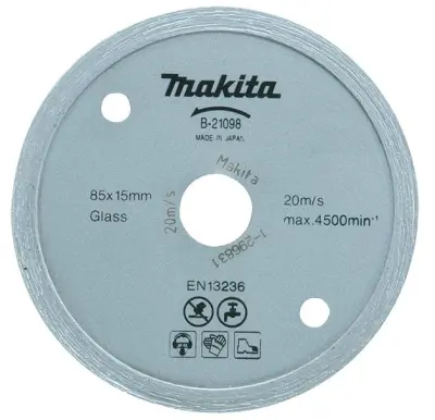 MAKITA DIJAMANTSKI LIST 85x15mm ČVRST (NA VODU) PLOČICE, STAKLO