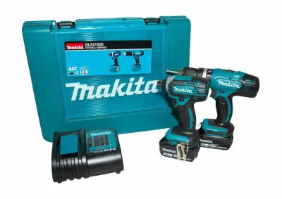 MAKITA KOMBI SET 18V DLX2142S (DHP453+DTD152) 2x3.0Ah
