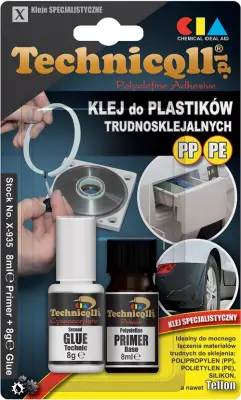 LJEPILO ZA PP PE PTFE 8G+8ML