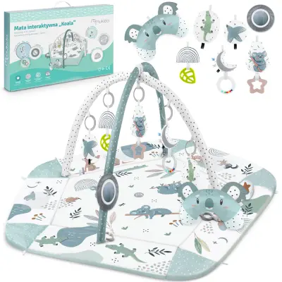 Edukativni interaktivni tepih 136 x 136 cm koala nukido