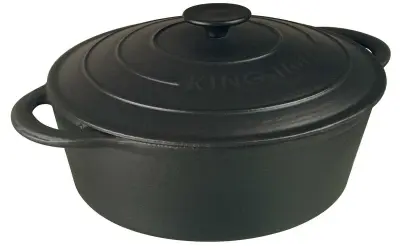 LONAC ZA PEČENJE OD LJEVANOG ČELIKA 29 cm 4,5 L KINGHOFF KH-2255