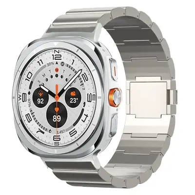 Titanium Magnetic Strap za Samsung Galaxy Watch 7 Ultra Srebrna