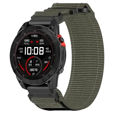Garmin 20mm Quick Release Nylon Magic Sticker remen za sat Siva