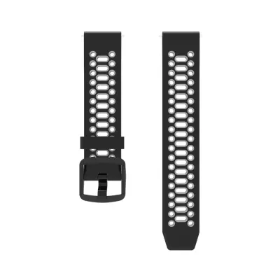 Sportska narukvica za Coros APEX 42mm/APEX 2/PACE 2, 20mm Crna+Bijela