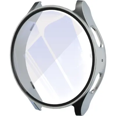 Zaštitna maskica za Samsung Watch 7 s ugrađenom zaštitom zaslona Siva