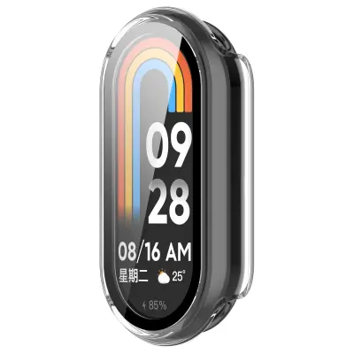 Xiaomi Mi Band 9/9 NFC futrola s kaljenim staklenim zaštitnim staklom za zaslon Prozirna