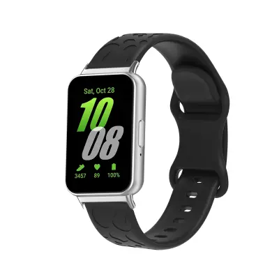 Silikonski remen za Samsung Galaxy Fit3 Crna