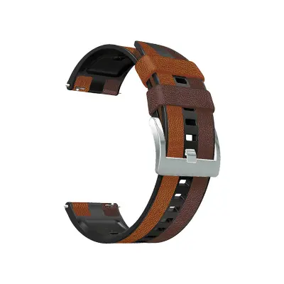 Narukvica za sat za HUAWEI GT3 Pro, SUUNTO 9 Peak i još mnogo toga Smeđa+Crna