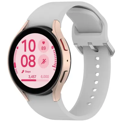 Silikonski remen za Samsung Galaxy Watch 7/FE Siva