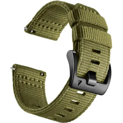 Najlonski remen za sat za Garmin Forerunner 255\/265\/245 pametni sat Zelena