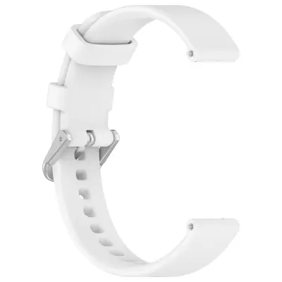 14mm silikonski remen za sat za Garmin Lily2 Bijela