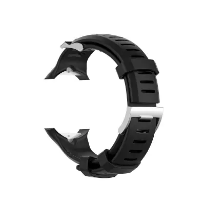 Silikonski remen za sat Suunto D6 Dive/D6i NOVO/D6i ZULU Crna