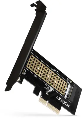 AXAGON PCEM2-N1x M.2/NVMe/SSD PCIe-3.0-x4 adapter s d