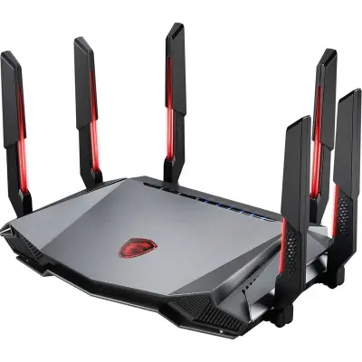 MSI Radix Axe6600 Gaming ruter, Wi-Fi 6E, Tri-Band