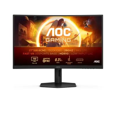 Monitor 27'' AOC C27G4ZXU, VA, FHD, 280Hz, zvučnici