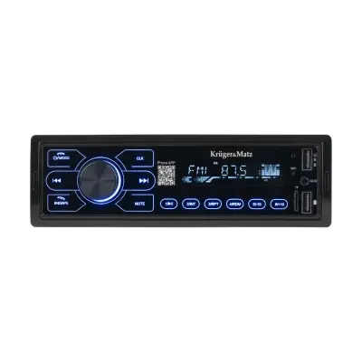 12V 1DIN auto radio LCD 4x50W MP3 2x USB Bluetooth RCA + daljinski