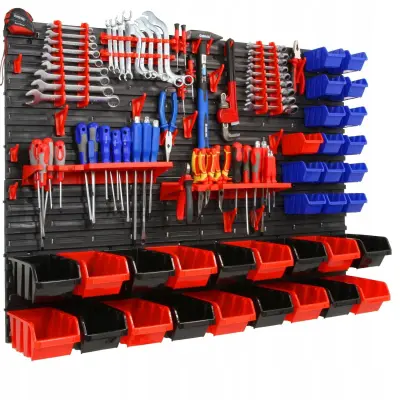 Zidna ladica PVC 74 djelomični organizator alata 115x78cm