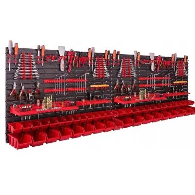 Zidna ladica PVC 130 djelomični organizator alata 230x78cm