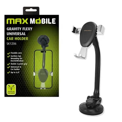MAXMOBILE DRŽAČ ZA MOBITEL GRAVITY FLEXY do 6.8˝ SK1206