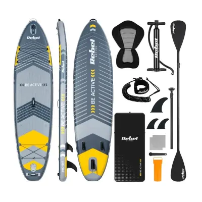 REBEL ACTIVE RBA-4507-G SUP daska, 335x84x15 cm, sjedalo, veslo, 170 kg