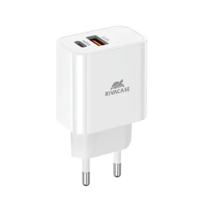 Punjač zidni PS4102 W00 EU wall charger white PD20W + QC3.0, USB-A + USB-C