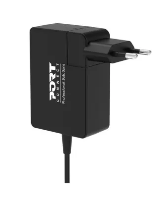 Port zidni punjač GaN 100W USB-C/A, international