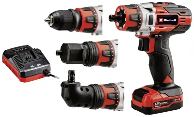 Einhell TE-CD 12/1 3X-Li (1x2.0 Ah) 4513595 akumulatorska bušilica/odvijač 12 V 2000 mAh Li-Ion uključujući bateriju, uključujući punjač