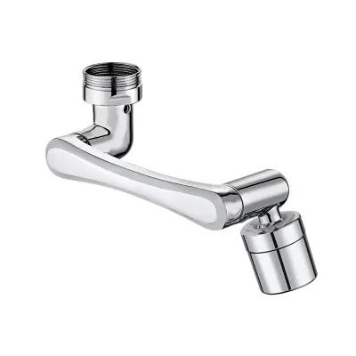 Produžni aerator slavine - Novi - Mehanička ručica - Jedan izlaz Srebrna