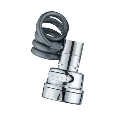 Produživi aerator za slavinu s 3 načina prskanja Srebrna